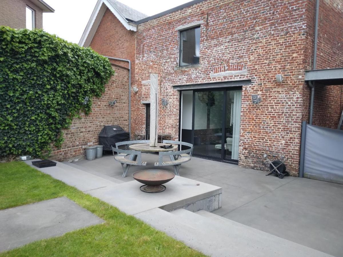 Gezellige Moderne Woning Met Zwemvijver Halle  Exterior foto